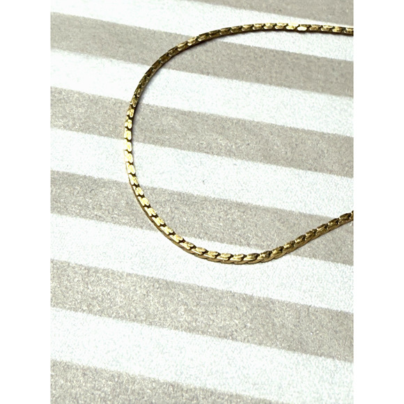 Vintage Signed Napier Graduated Nine Ball Necklace Choker Gold Tone 18" - Picture 6 of 7